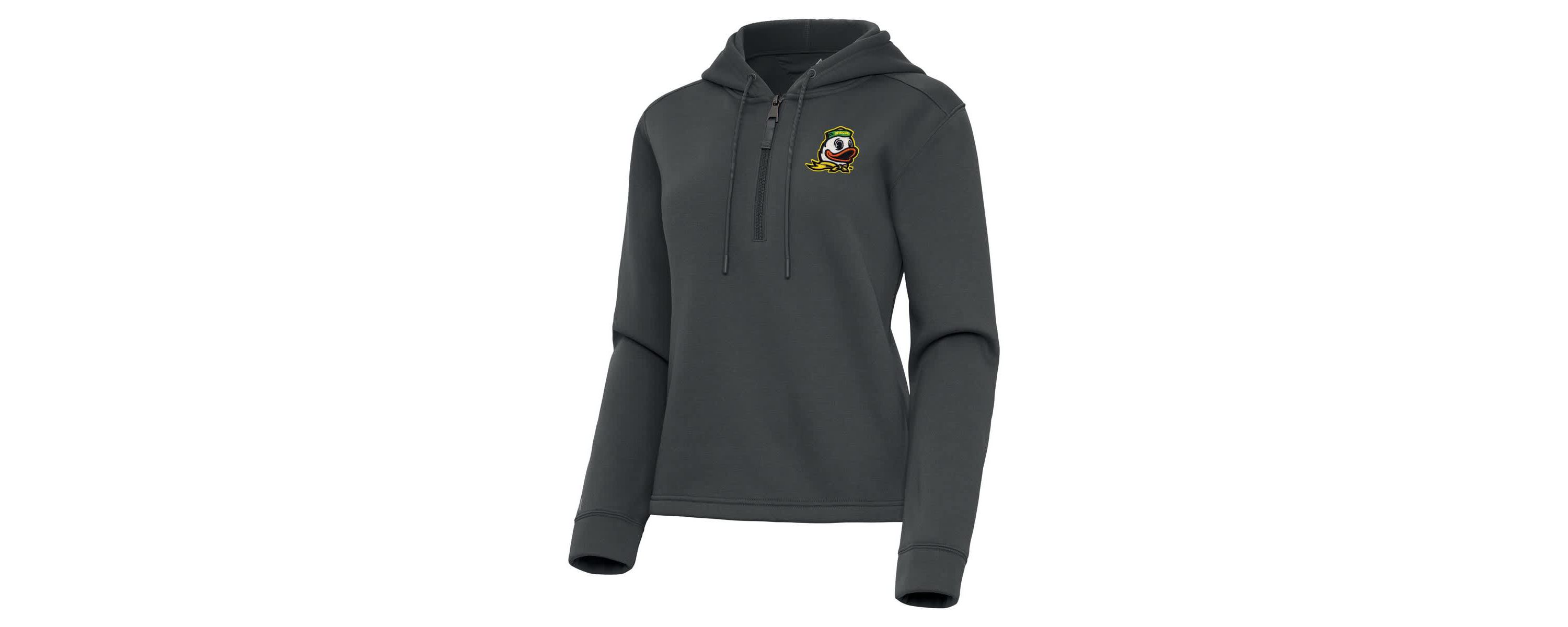 NCAA Oregon Ducks Contemporary Quarter-Zip Hoodie