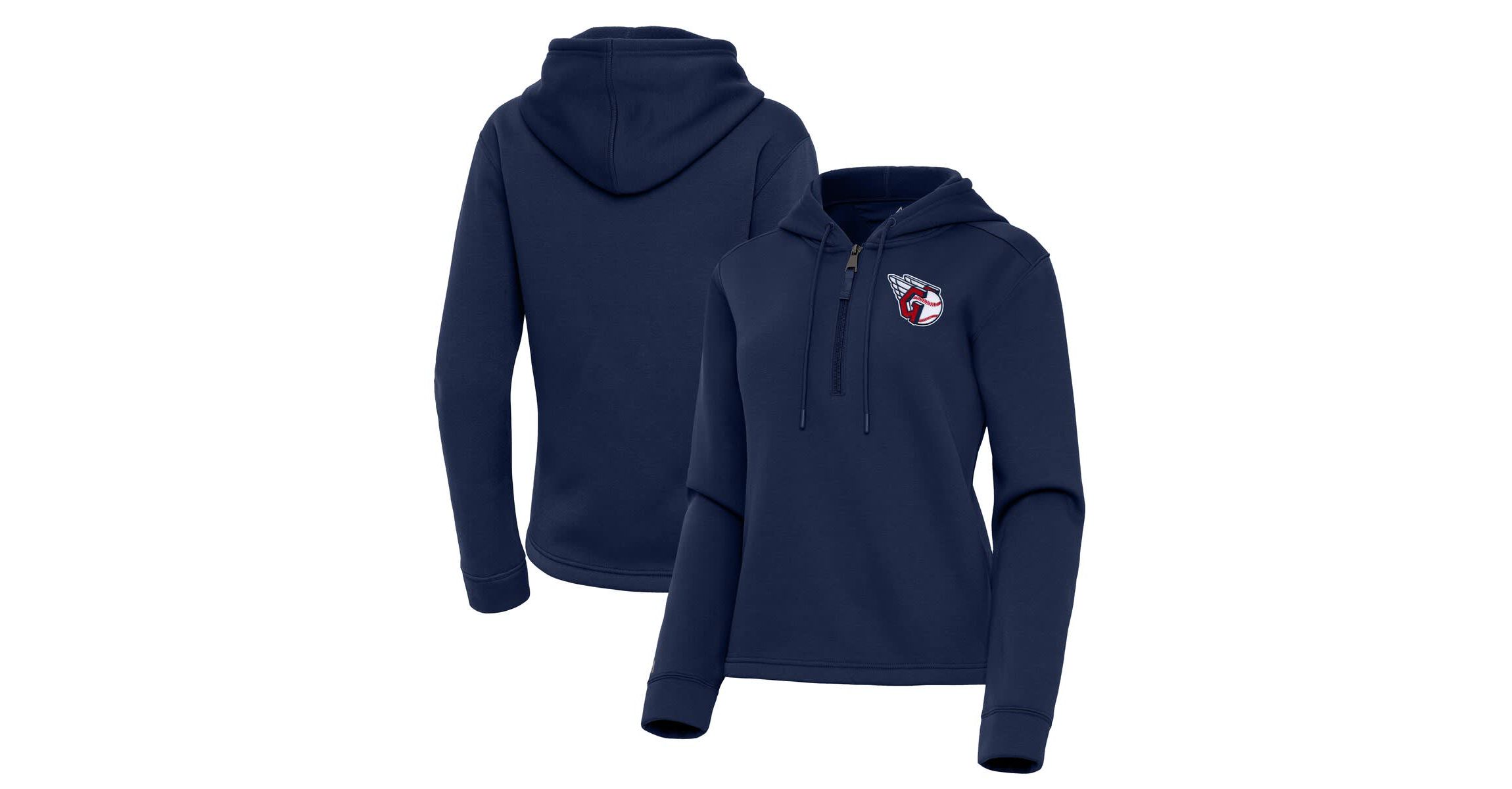 MLB Cleveland Guardians Contemporary Quarter-Zip Hoodie