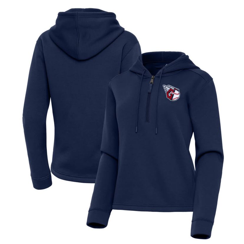 MLB Cleveland Guardians Contemporary Quarter-Zip Hoodie