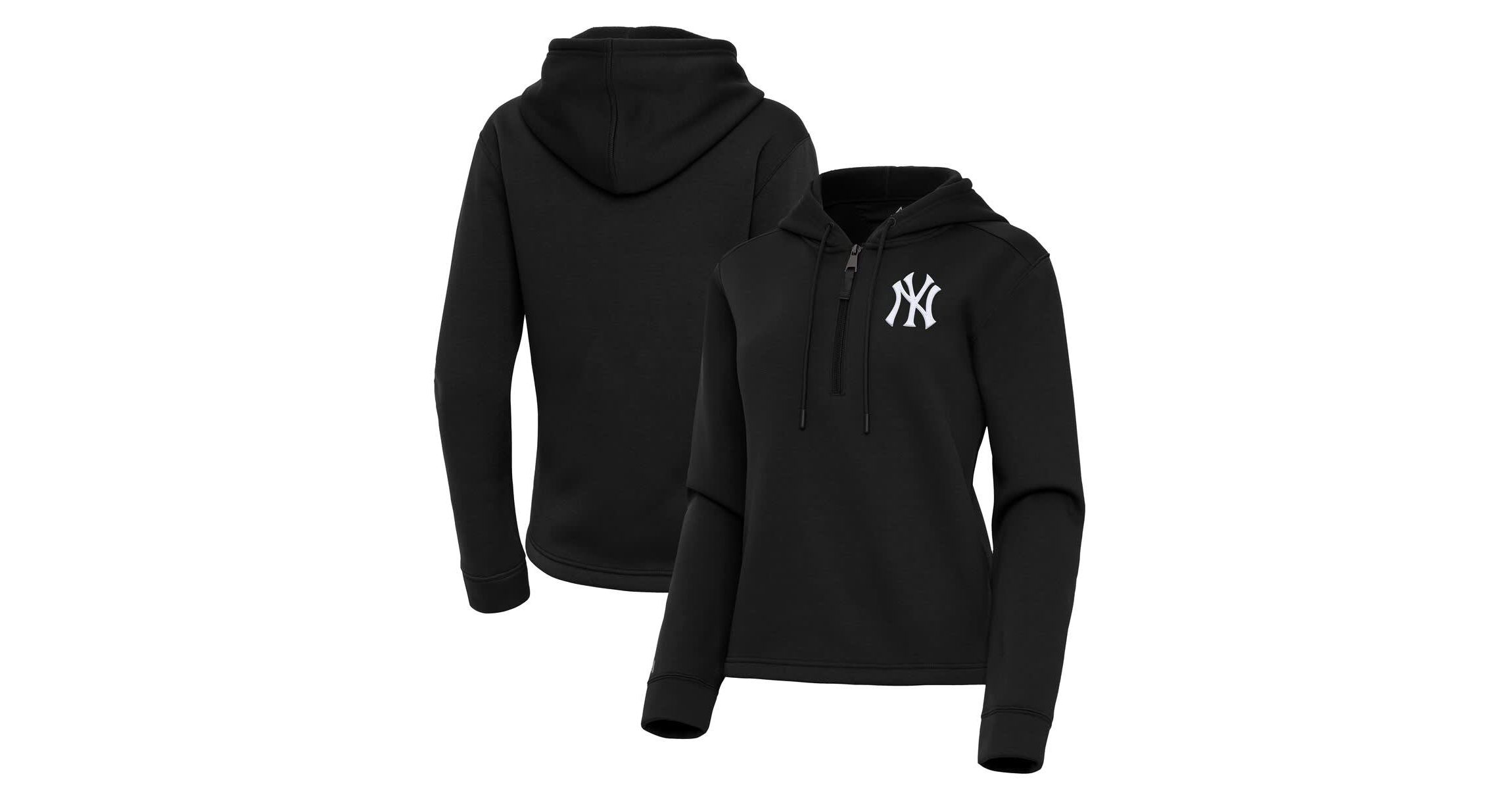 MLB New York Yankees Contemporary Quarter-Zip Hoodie
