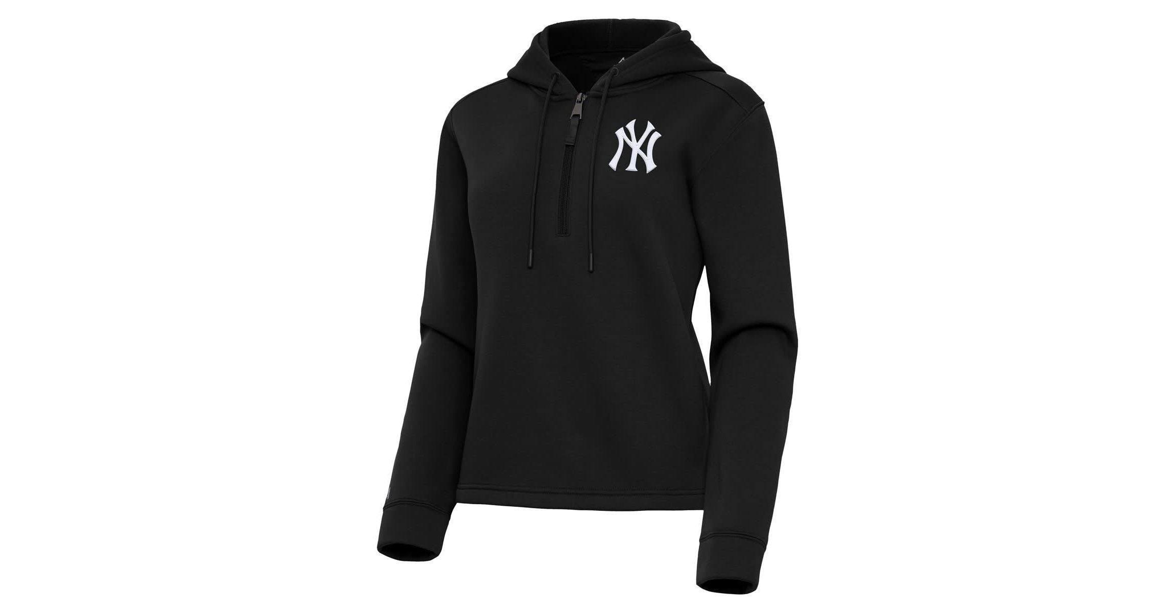 MLB New York Yankees Contemporary Quarter-Zip Hoodie