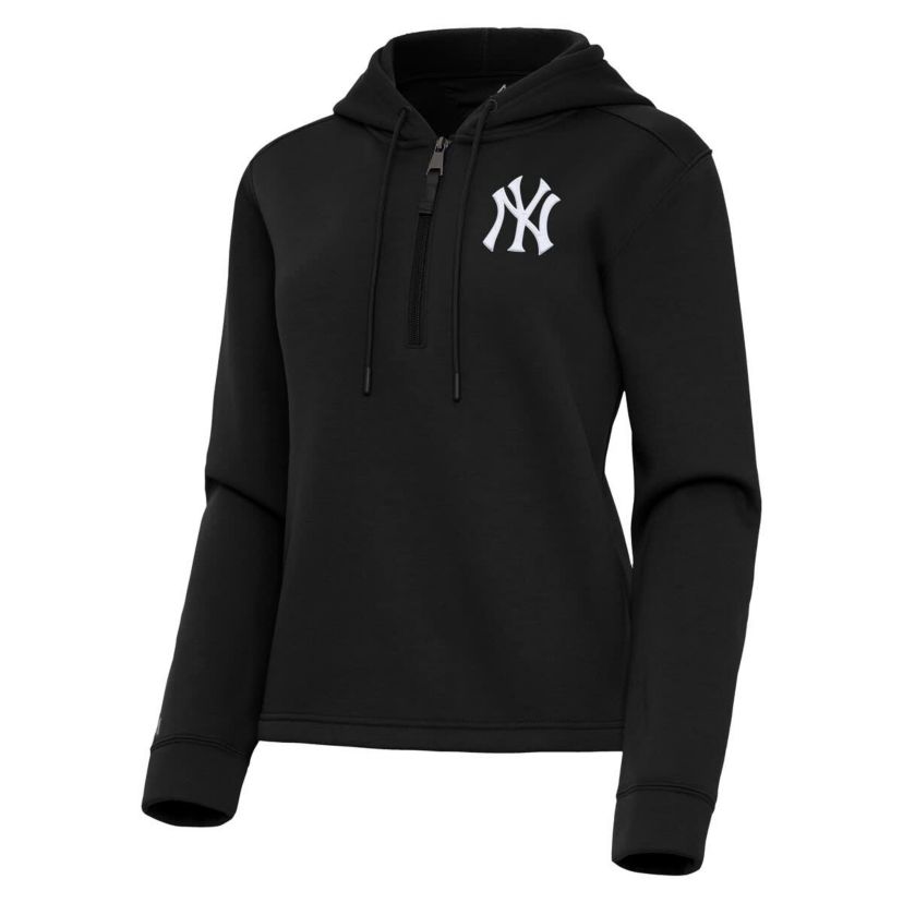 MLB New York Yankees Contemporary Quarter-Zip Hoodie