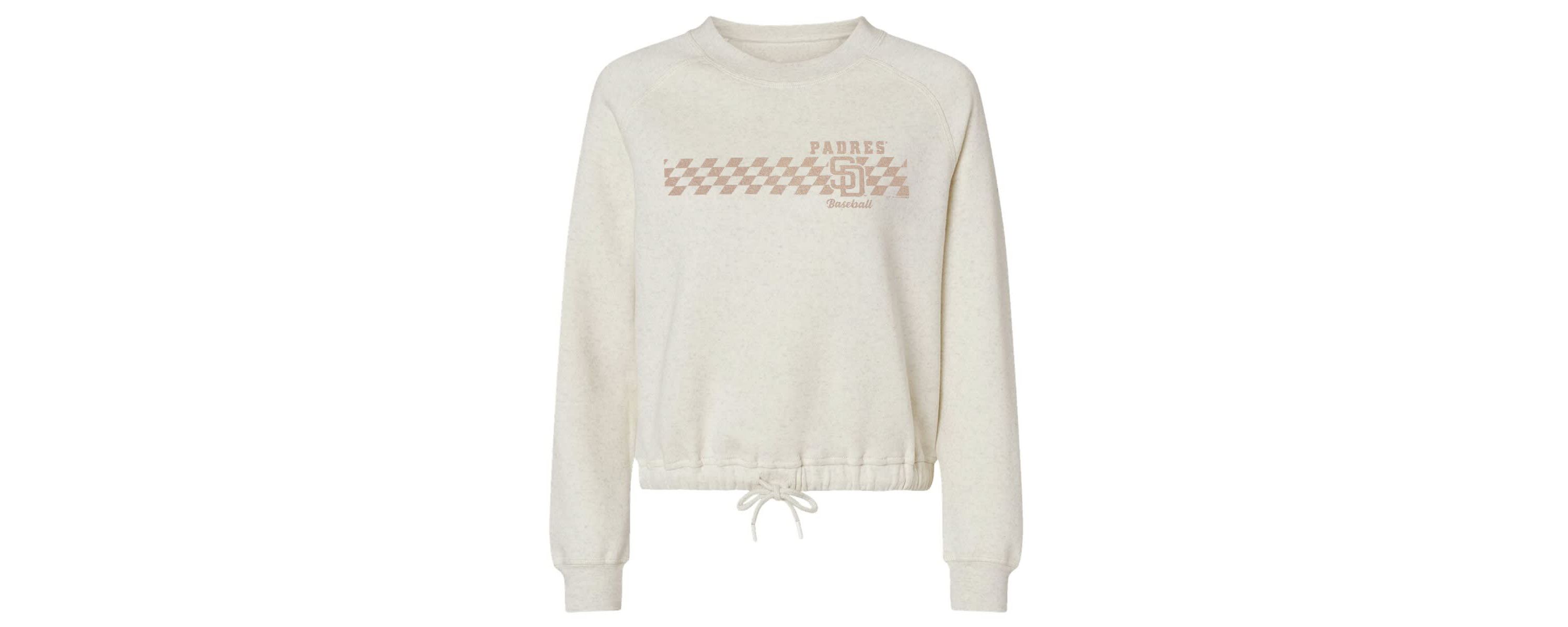 MLB San Diego Padres Tonal Checkered Sweatshirt