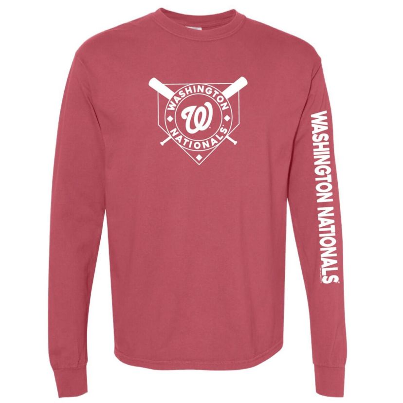 MLB Washington Nationals Pigment Dye Long Sleeve T-Shirt