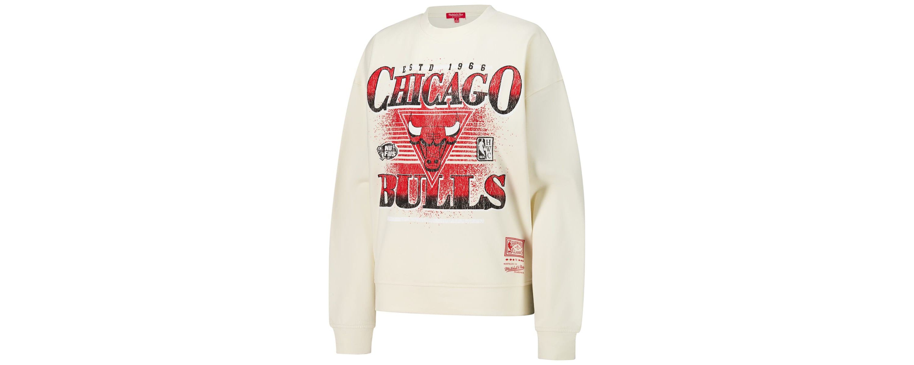 NBA Chicago Bulls Oversprayed Pullover Sweatshirt