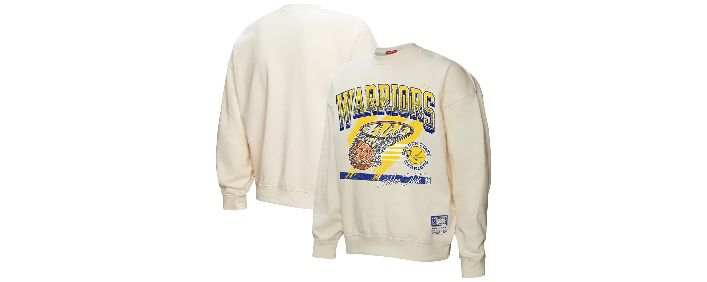 NBA Golden State Warriors Brush Bucket Pullover Sweatshirt