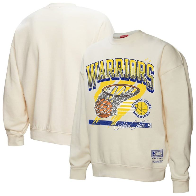NBA Golden State Warriors Brush Bucket Pullover Sweatshirt