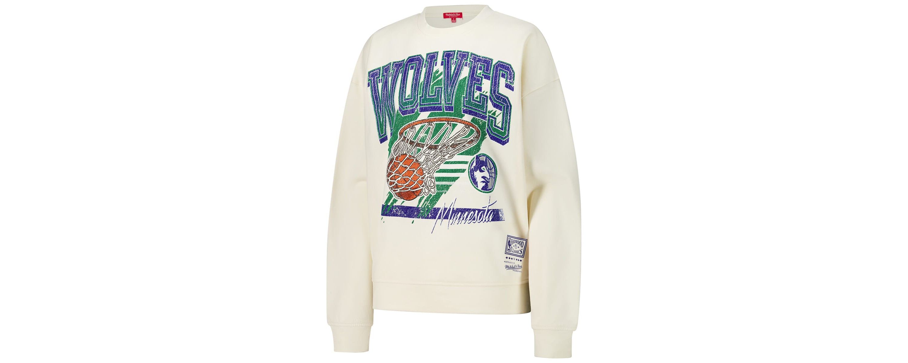 NBA Minnesota Timberwolves Brush Bucket Pullover Sweatshirt