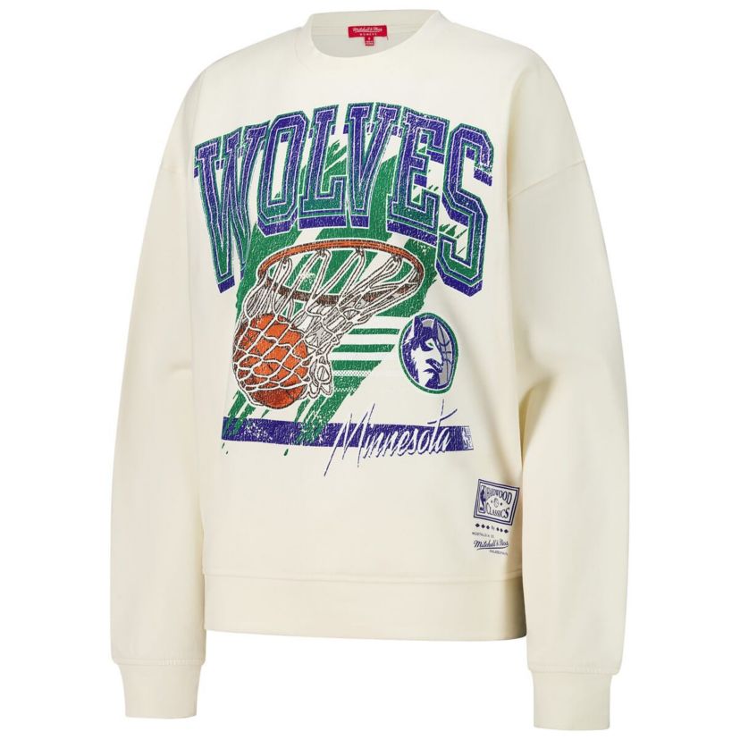 NBA Minnesota Timberwolves Brush Bucket Pullover Sweatshirt