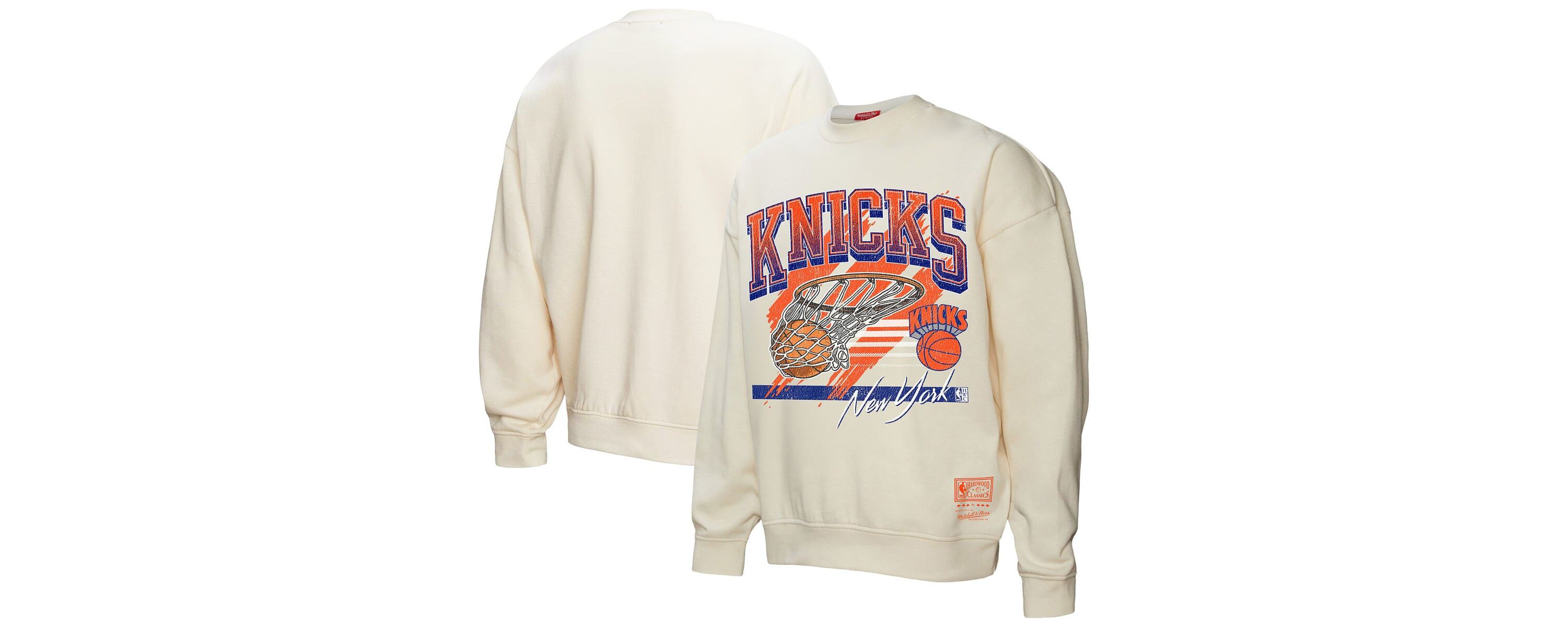NBA New York Knicks Brush Bucket Pullover Sweatshirt