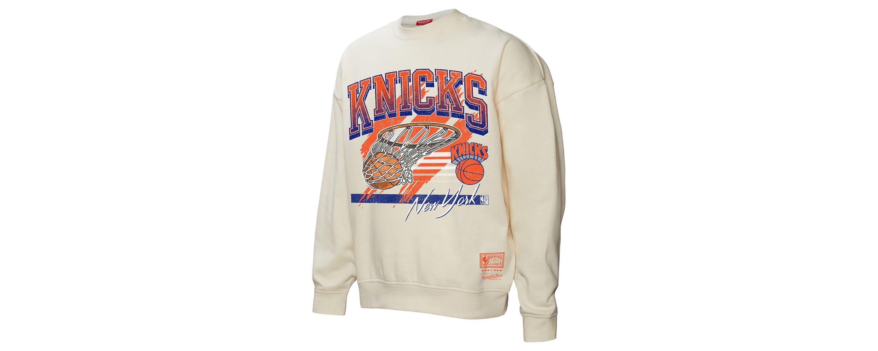 NBA New York Knicks Brush Bucket Pullover Sweatshirt