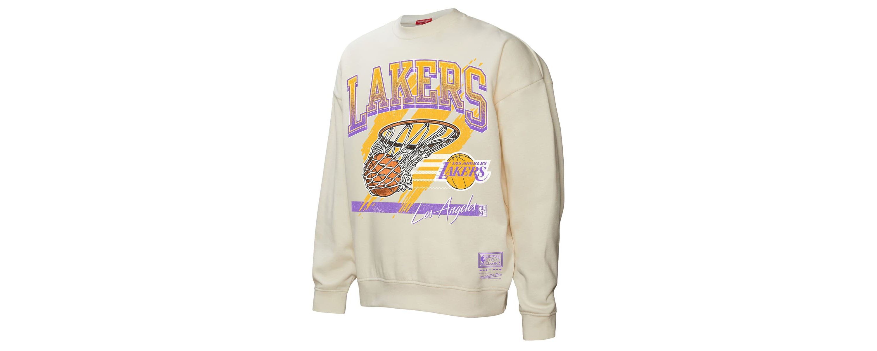 NBA Los Angeles Lakers Brush Bucket Pullover Sweatshirt