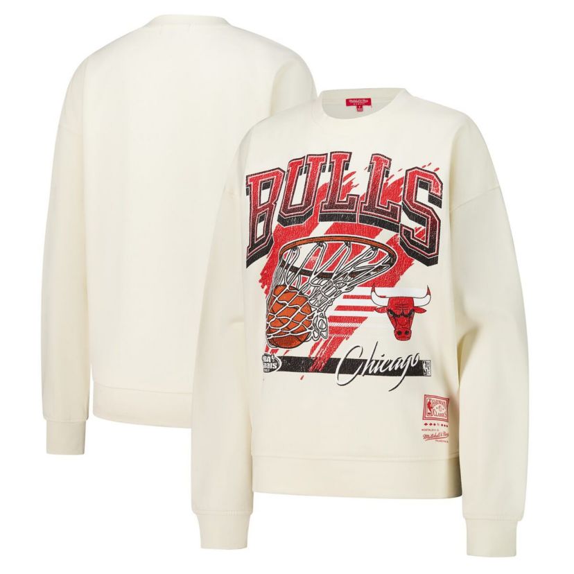NBA Chicago Bulls Brush Bucket Pullover Sweatshirt