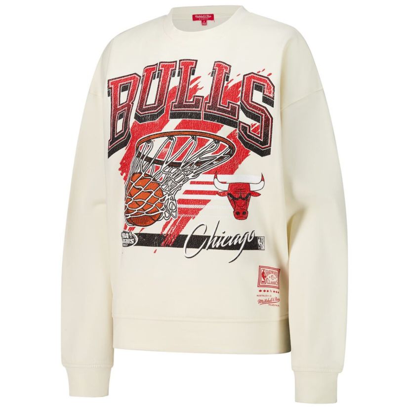 NBA Chicago Bulls Brush Bucket Pullover Sweatshirt