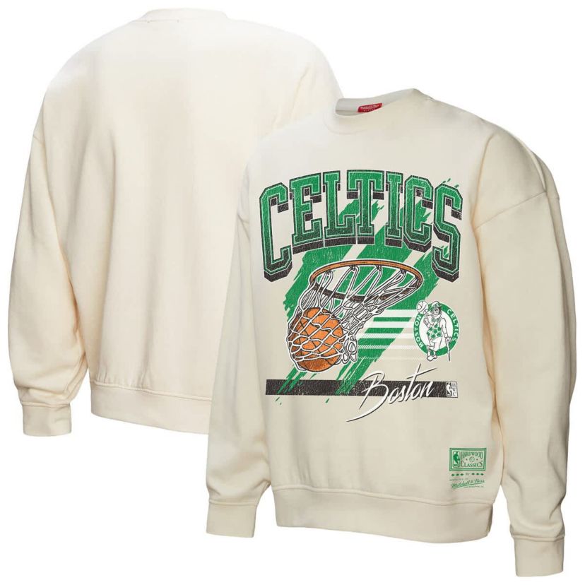 NBA Boston Celtics Brush Bucket Pullover Sweatshirt