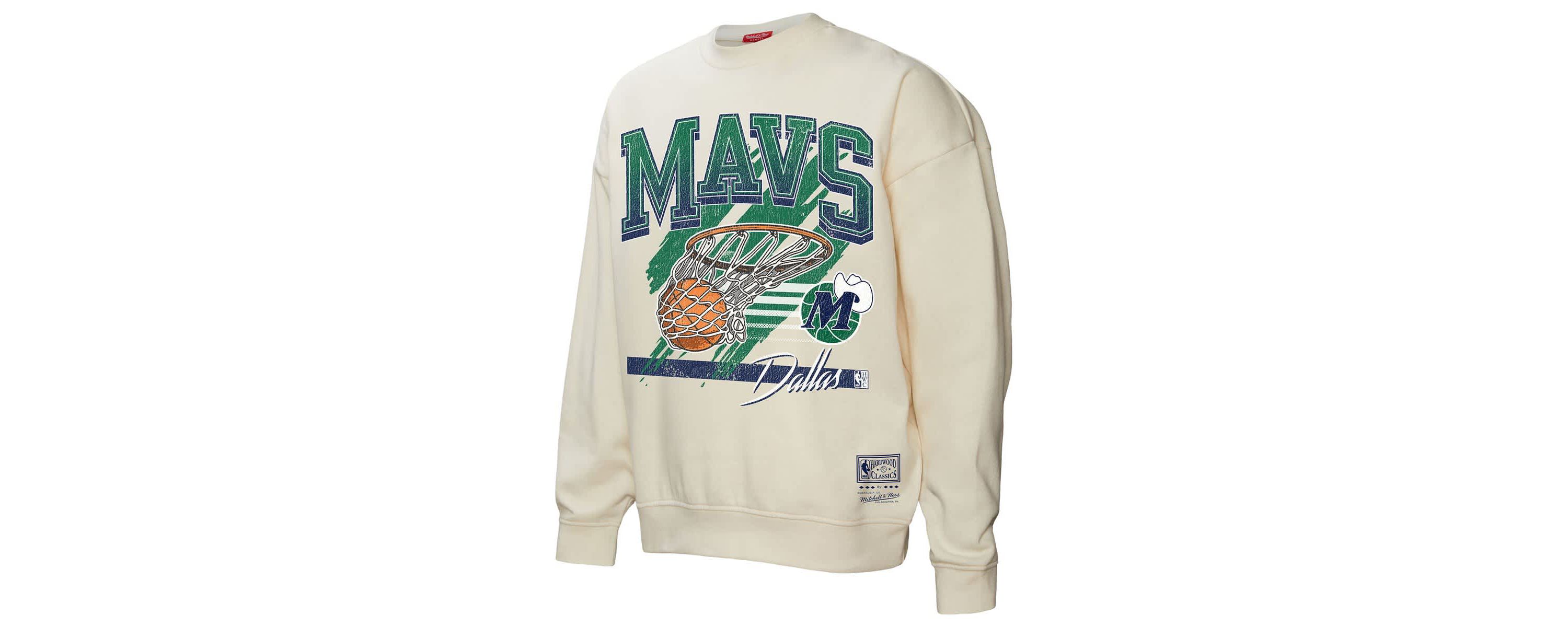 NBA Dallas Mavericks Brush Bucket Pullover Sweatshirt