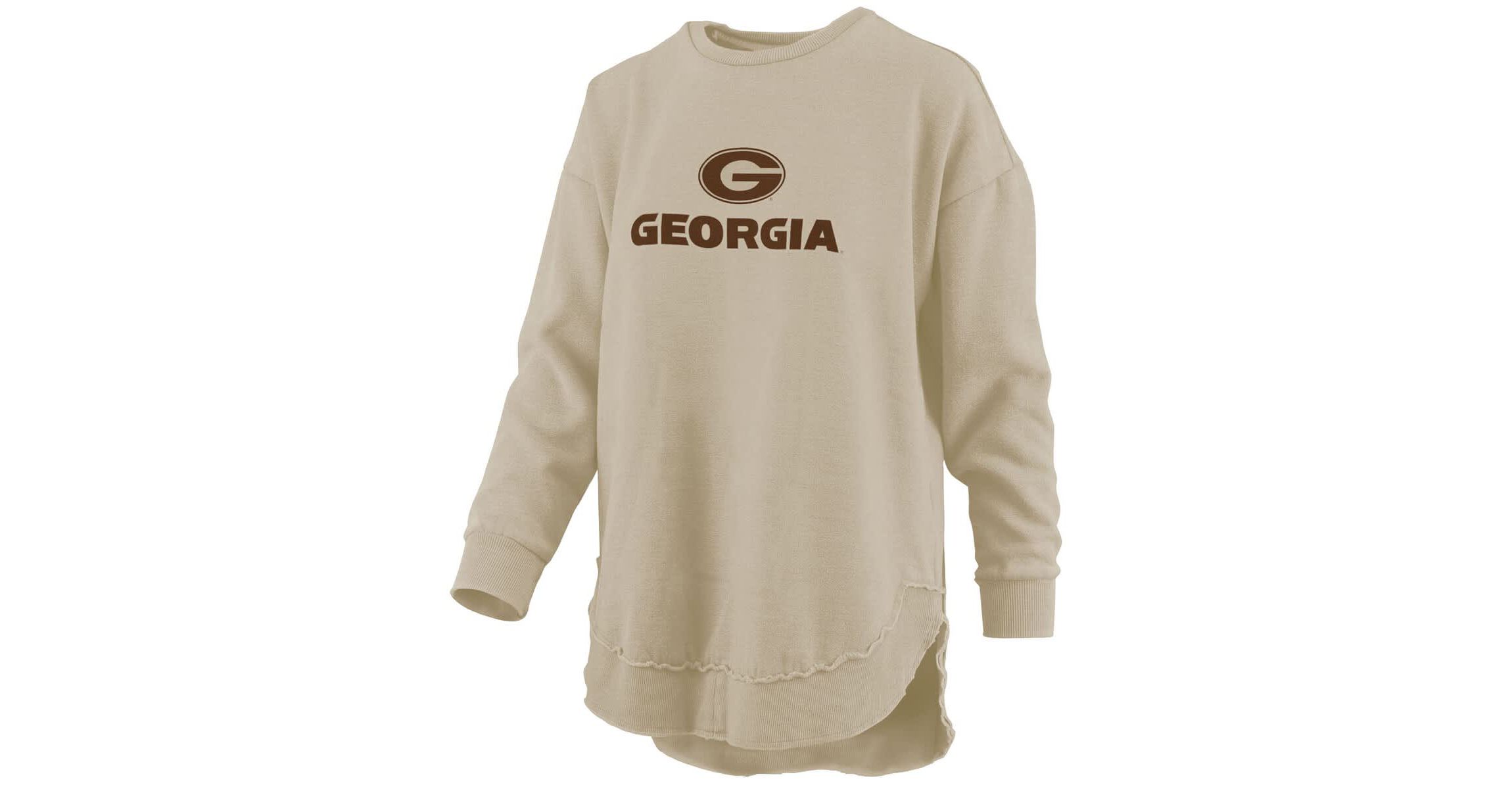 NCAA Georgia Bulldogs Poncho Fleece Pullover Sweatshirt