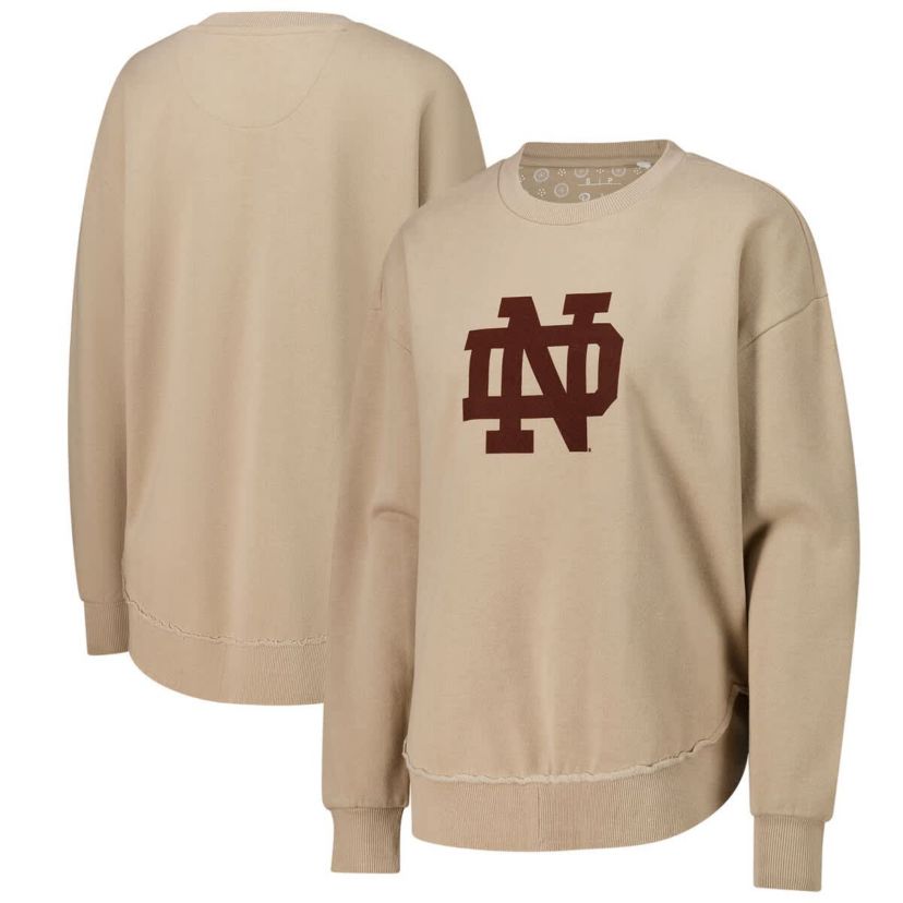 NCAA Notre Dame Fighting Irish Poncho Fleece Pullover Sweatshirt
