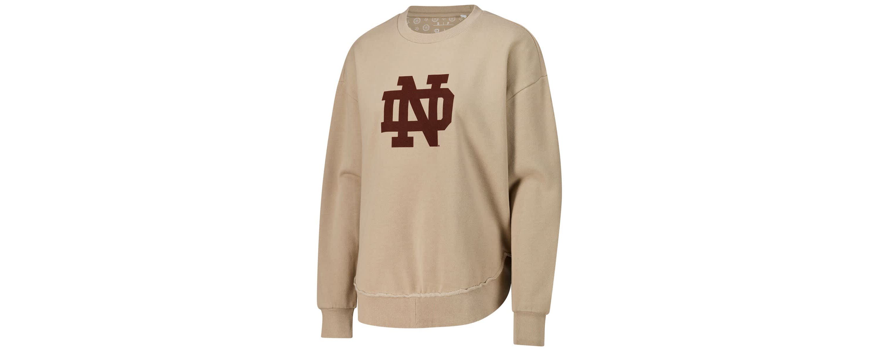 NCAA Notre Dame Fighting Irish Poncho Fleece Pullover Sweatshirt