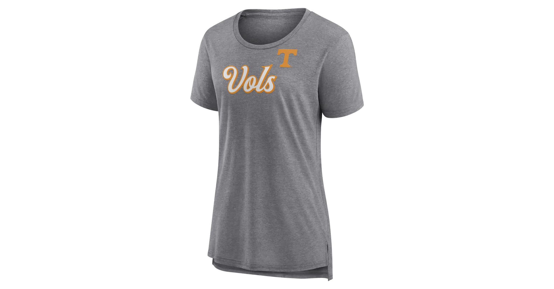 NCAA Fanatics Tennessee Volunteers Past Script Tri-Blend T-Shirt