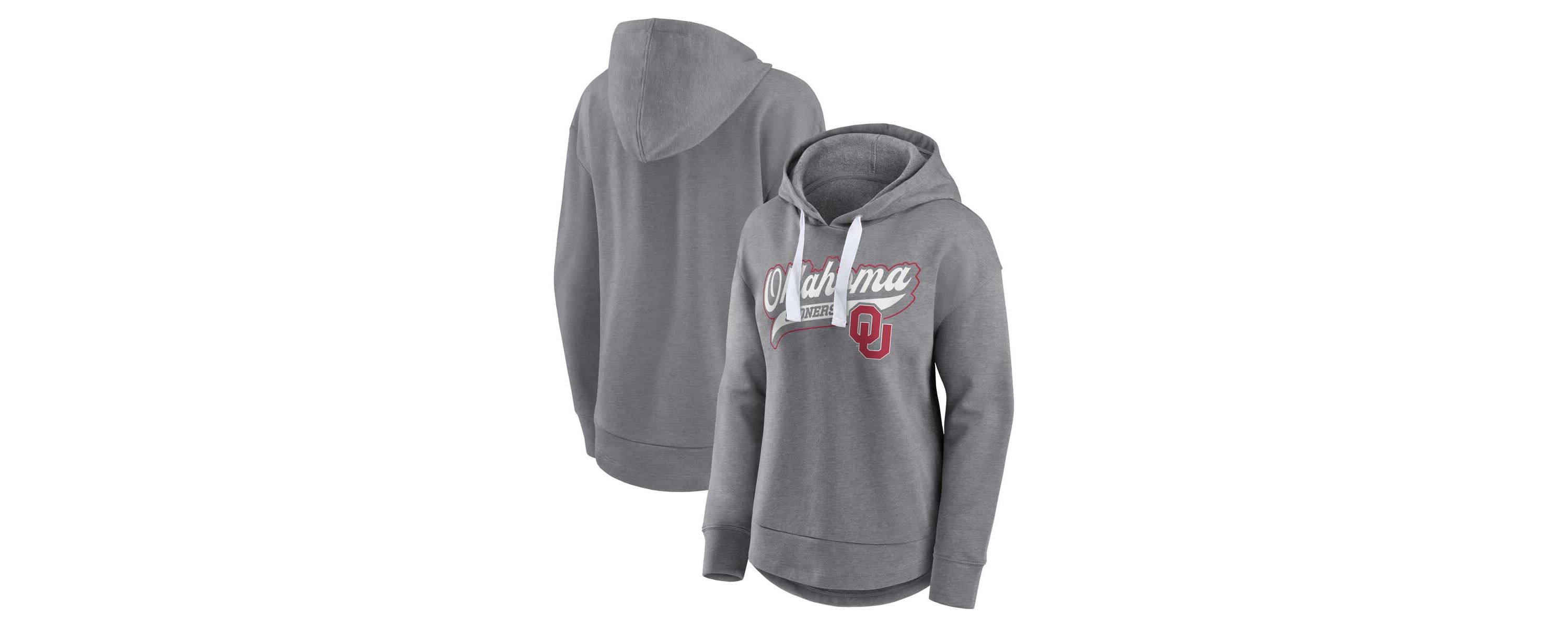 NCAA Fanatics Oklahoma Sooners Tail Sweep Pullover Hoodie