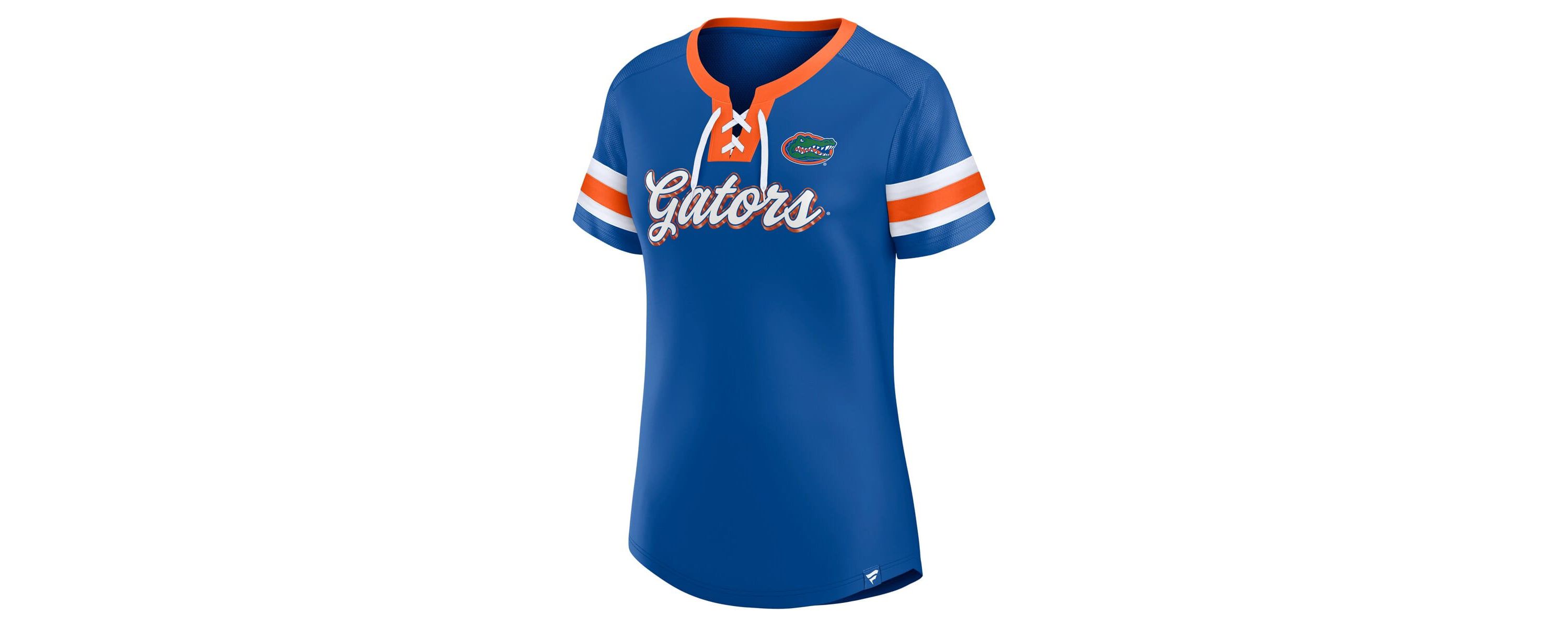 NCAA Fanatics Florida Gators Iconic Athena Lace-Up T-Shirt