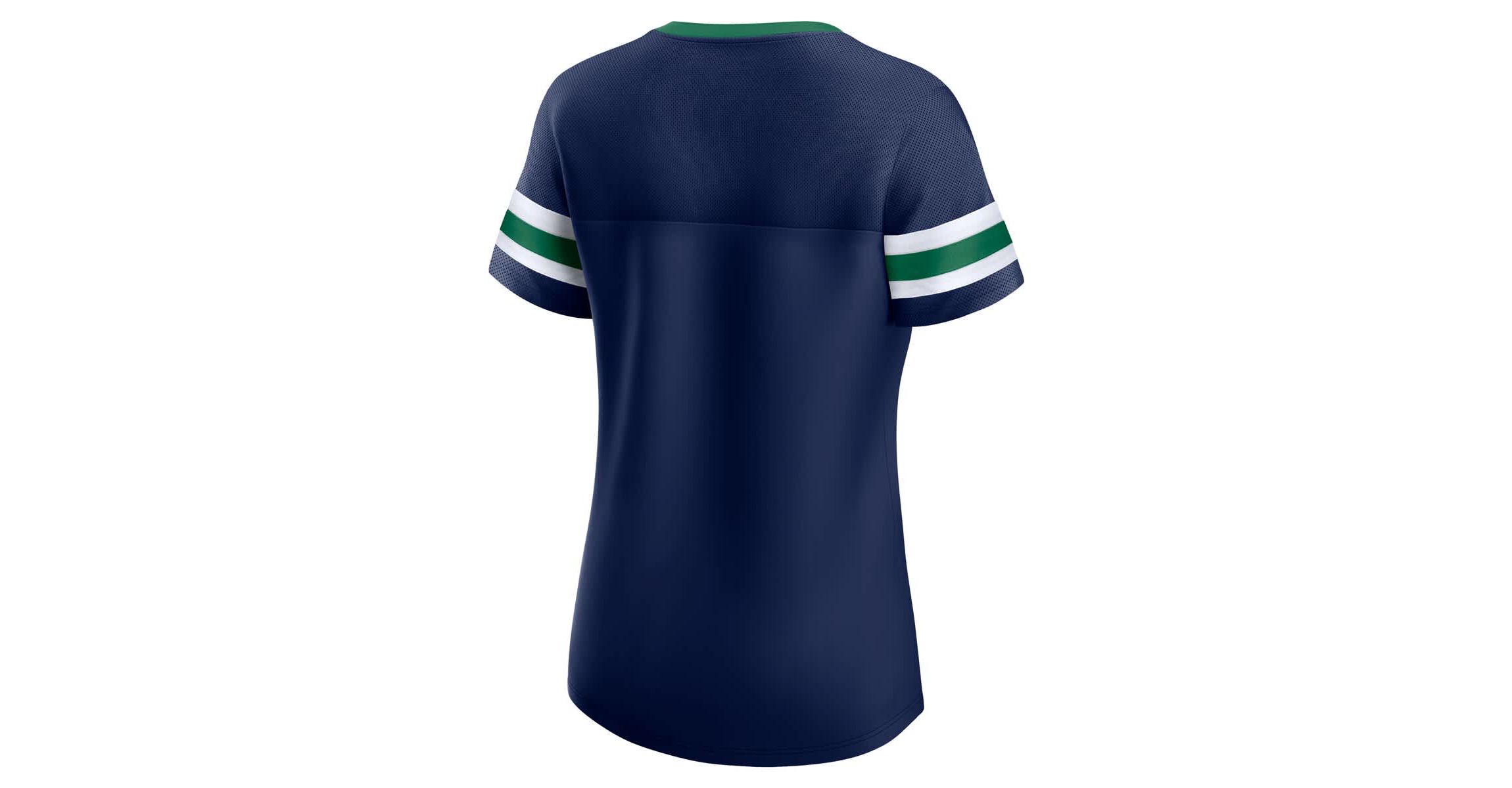 NCAA Fanatics Notre Dame Fighting Irish Iconic Athena Lace-Up T-Shirt
