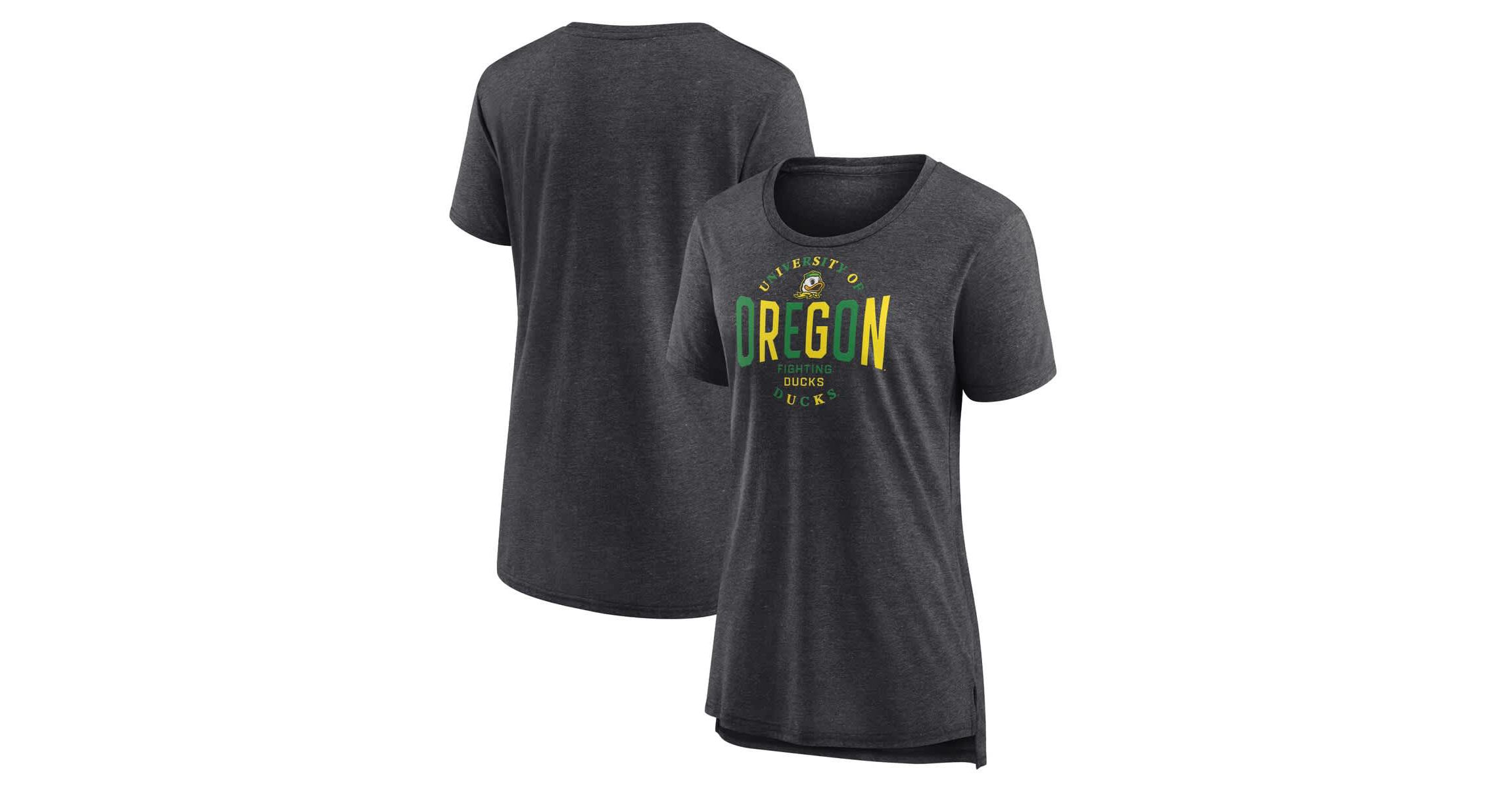 NCAA Fanatics Oregon Ducks True Classics Break It Down Tri-Blend T-Shirt