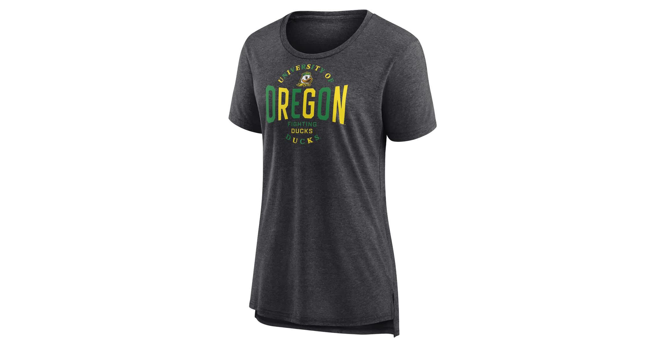 NCAA Fanatics Oregon Ducks True Classics Break It Down Tri-Blend T-Shirt