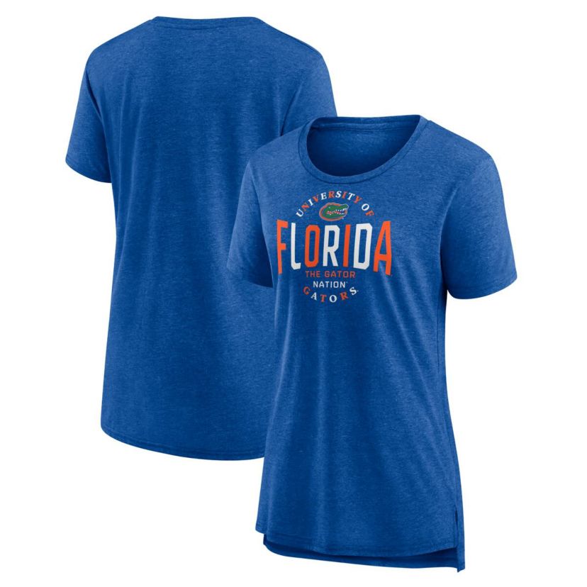 NCAA Fanatics Florida Gators True Classics Break It Down Tri-Blend T-Shirt