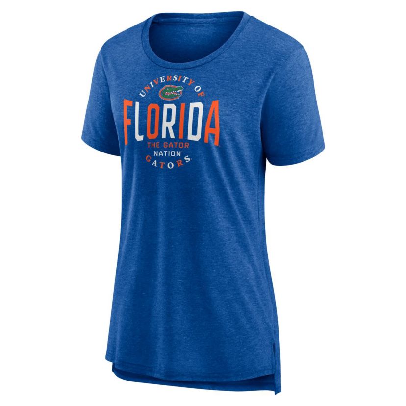 NCAA Fanatics Florida Gators True Classics Break It Down Tri-Blend T-Shirt