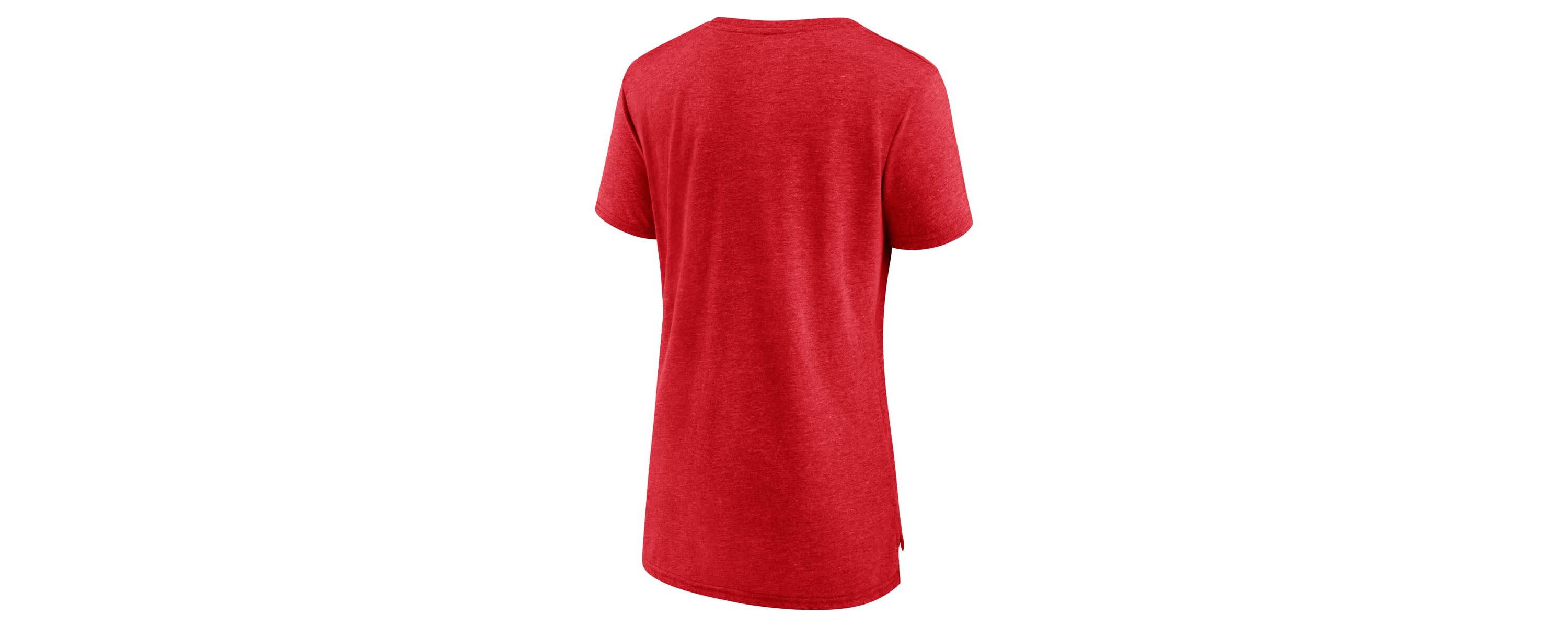 NCAA Fanatics Wisconsin Badgers True Classics Break It Down Tri-Blend T-Shirt