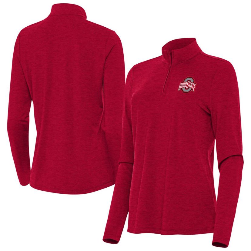 NCAA Ohio State Buckeyes Bright Quarter-Zip Top