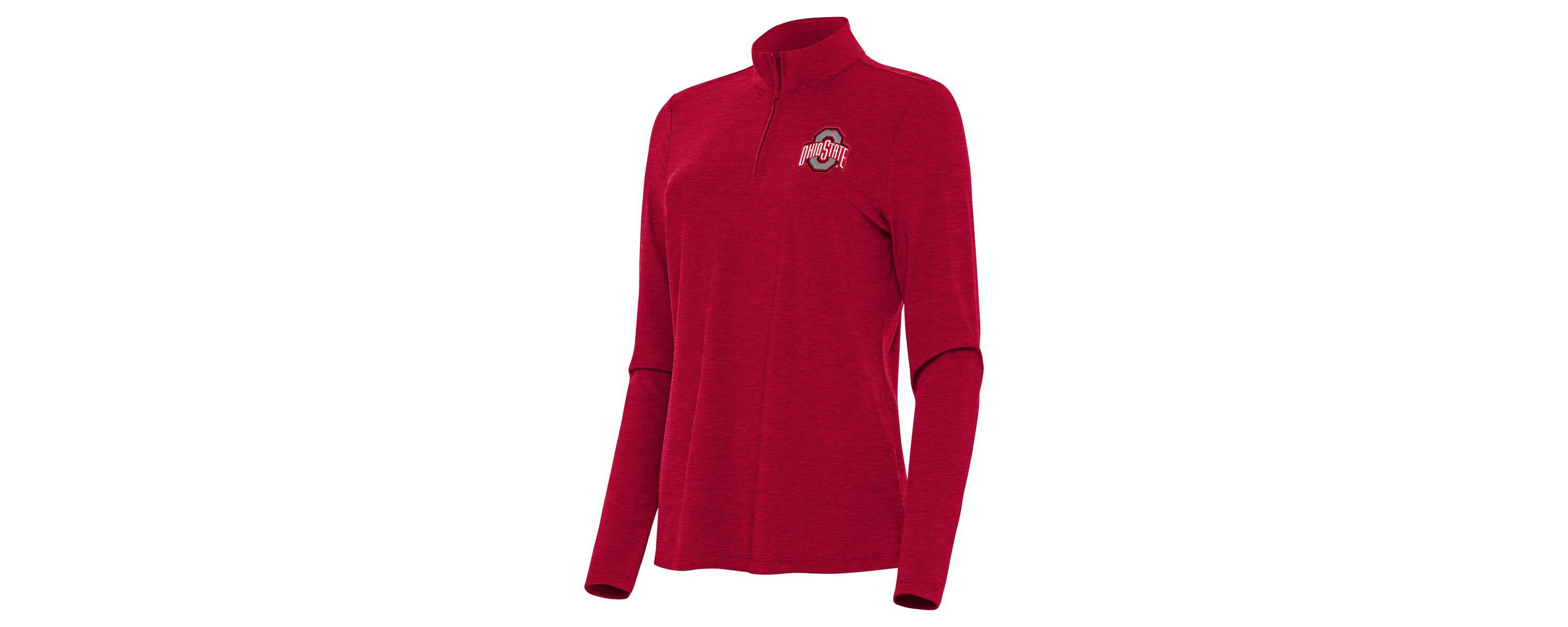 NCAA Ohio State Buckeyes Bright Quarter-Zip Top