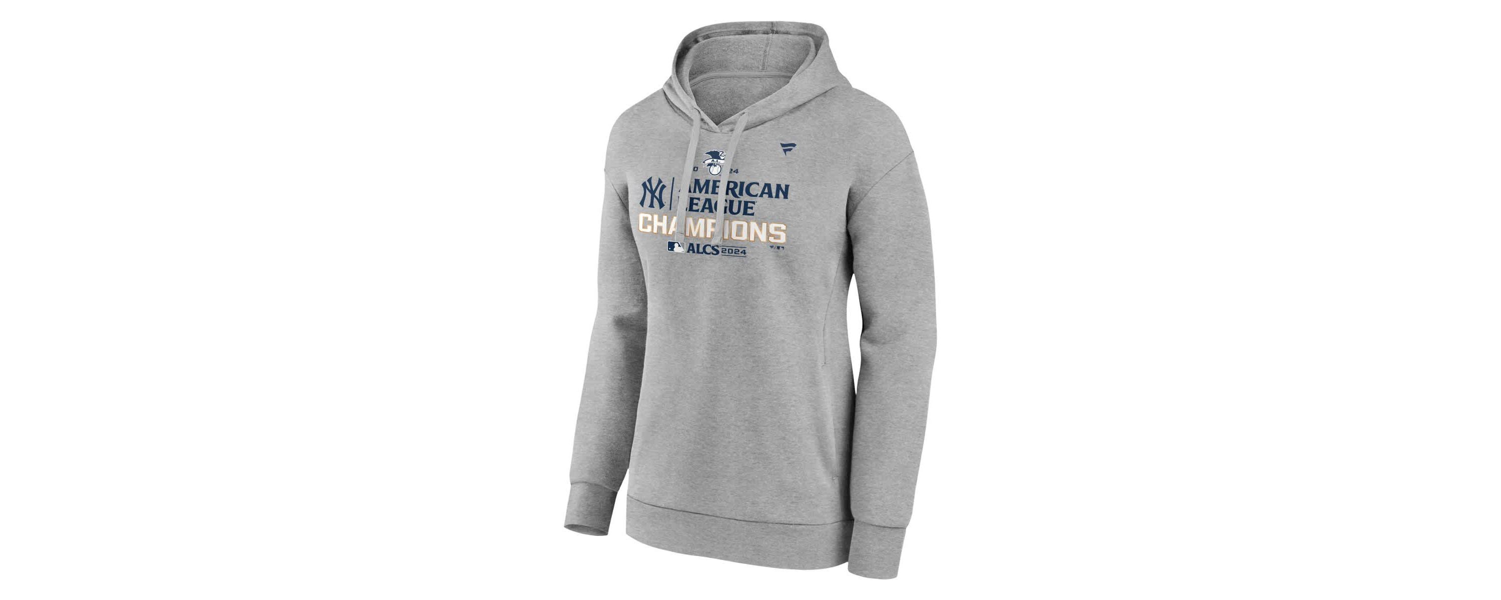 MLB Fanatics New York Yankees 2024 American League s Locker Room Pullover Hoodie