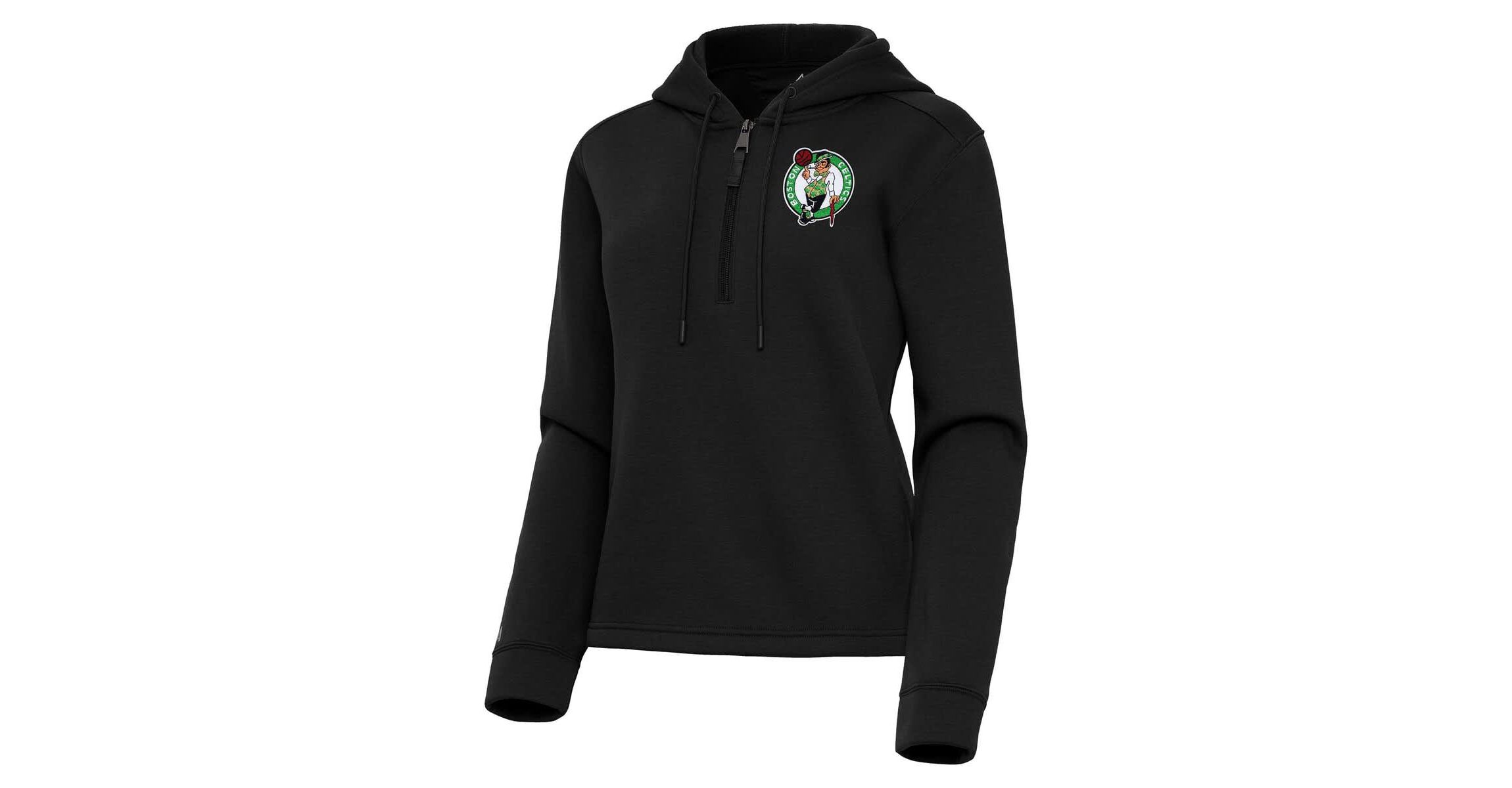 NBA Boston Celtics Contemporary Quarter-Zip Hoodie