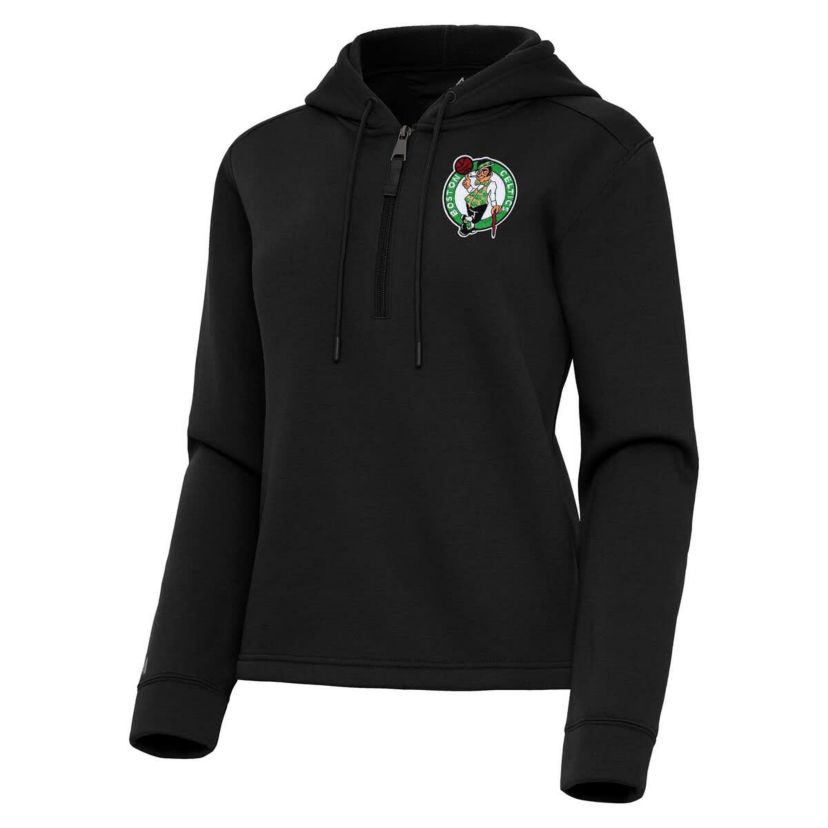 NBA Boston Celtics Contemporary Quarter-Zip Hoodie