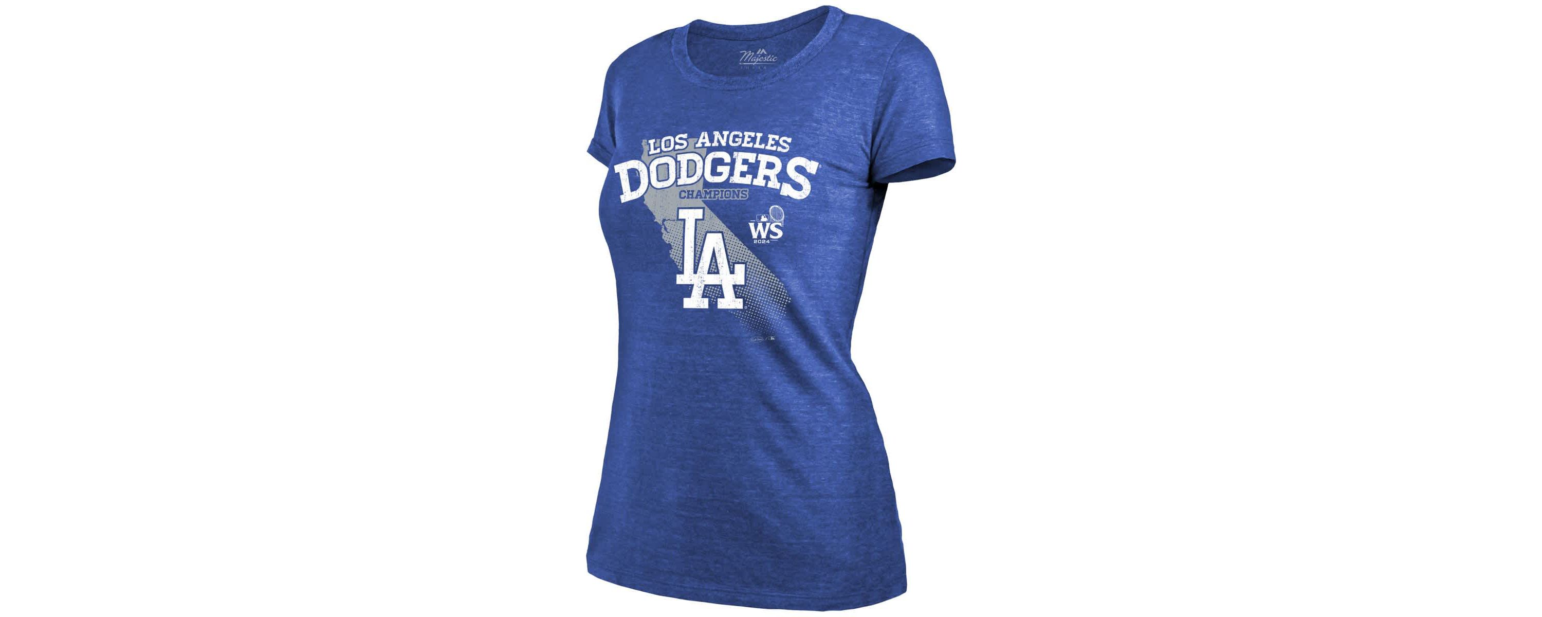 MLB Los Angeles Dodgers 2024 World Series s Tri-Blend Roster T-Shirt