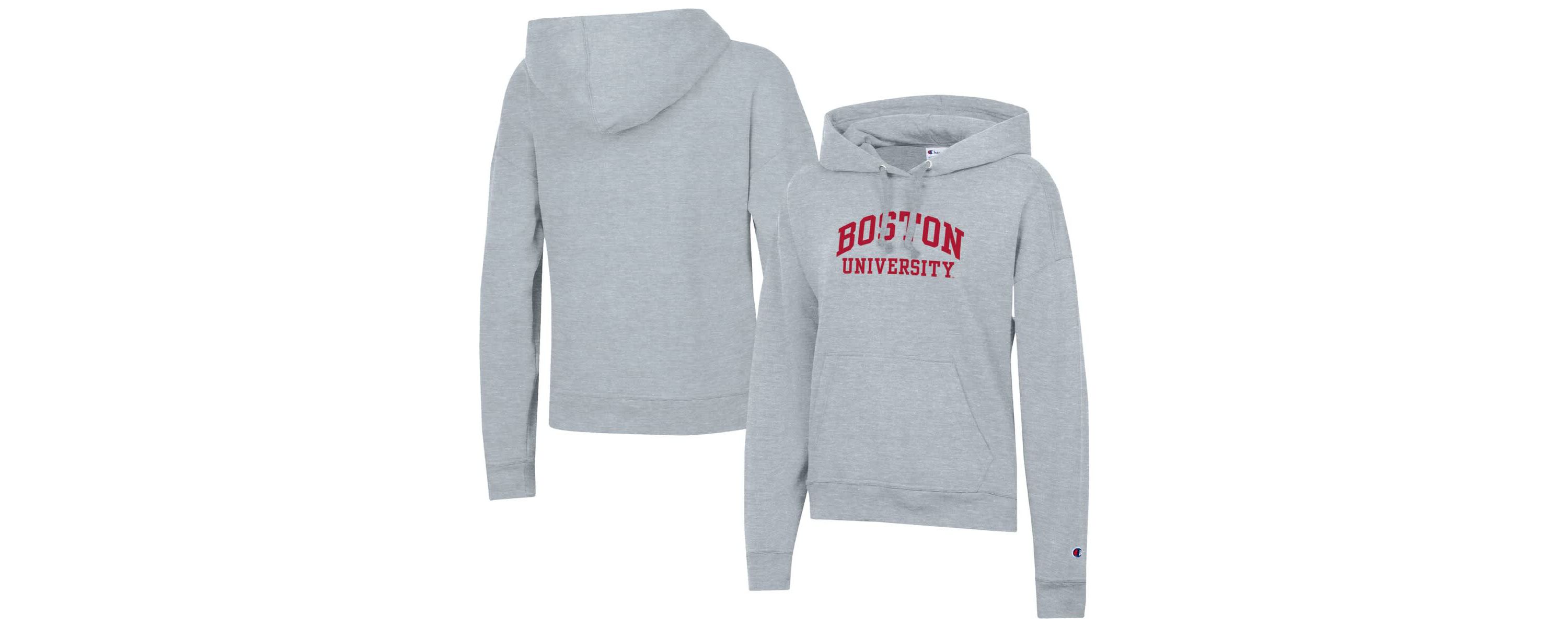 NCAA Boston University Powerblend Fleece Pullover Hoodie