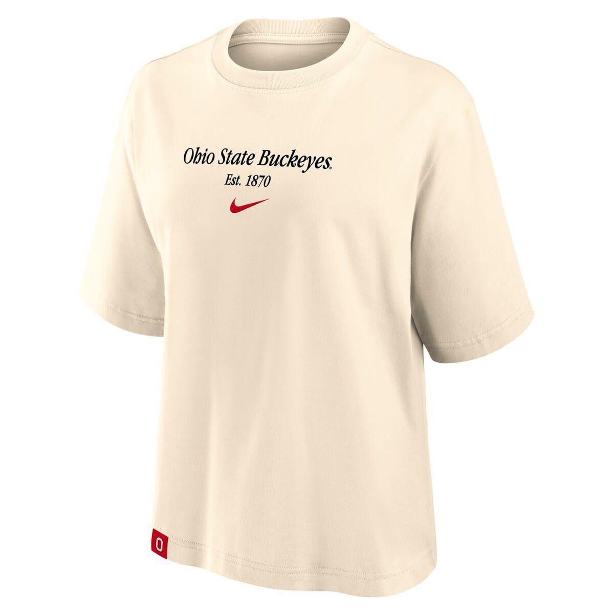 NCAA Nike Ohio State Buckeyes Established Tag Boxy T-Shirt
