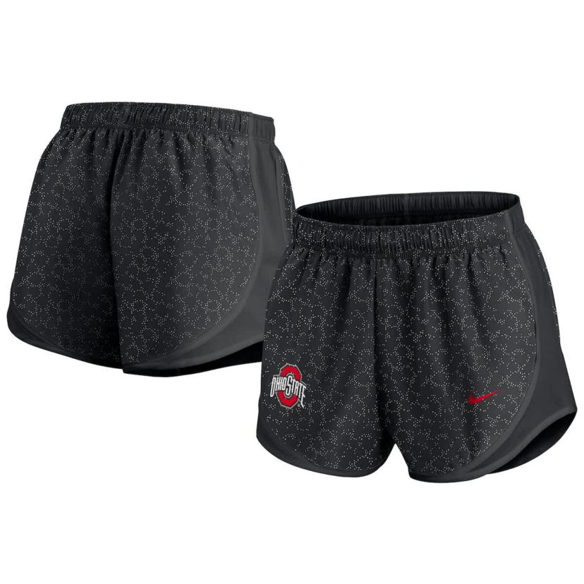 NCAA Nike Ohio State Buckeyes Tempo Pattern Dri-FIT Shorts