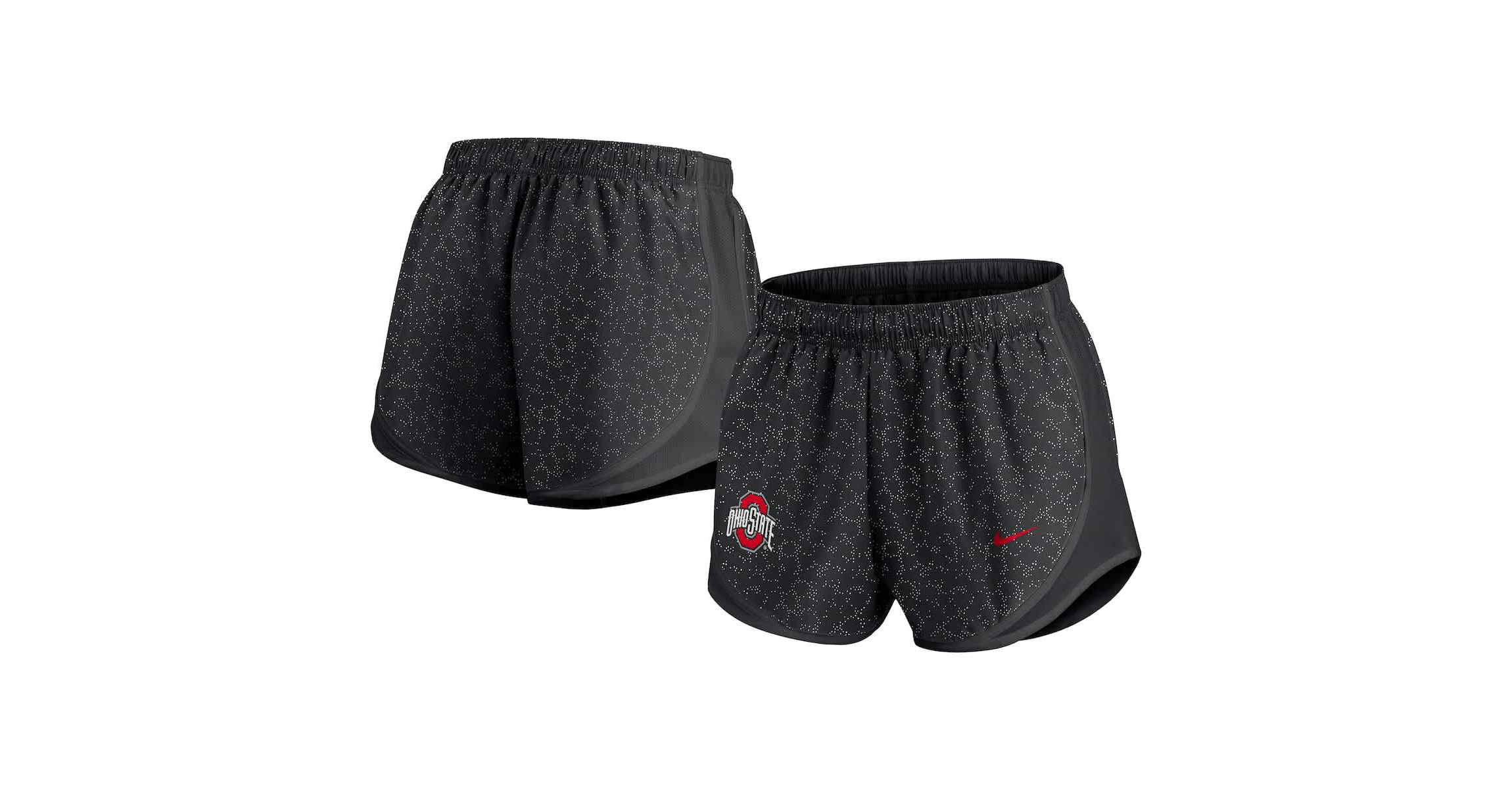 NCAA Nike Ohio State Buckeyes Tempo Pattern Dri-FIT Shorts