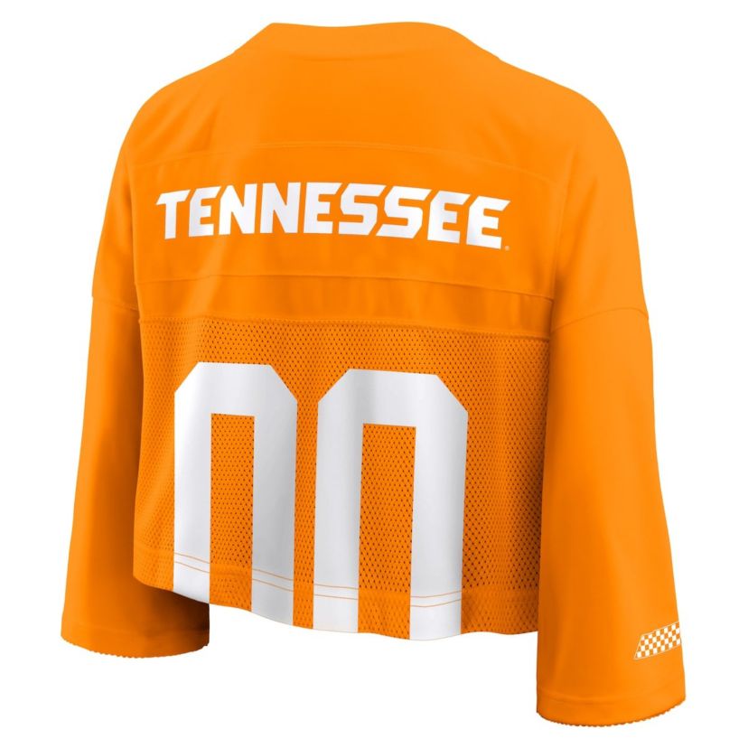 NCAA Nike Tennessee Tennessee Volunteers Cropped Mesh Dri-FIT Fashion Jersey