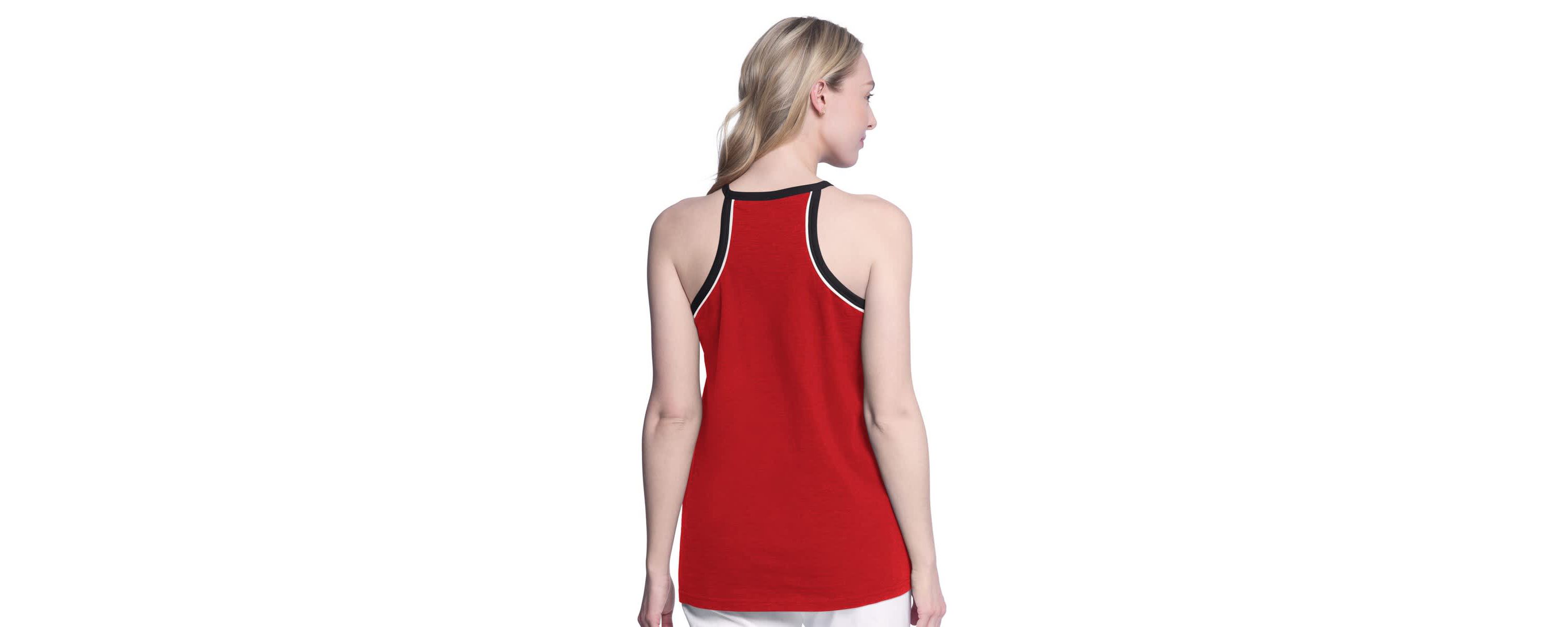 MLB Cincinnati Reds Curveball Racerback Tank Top