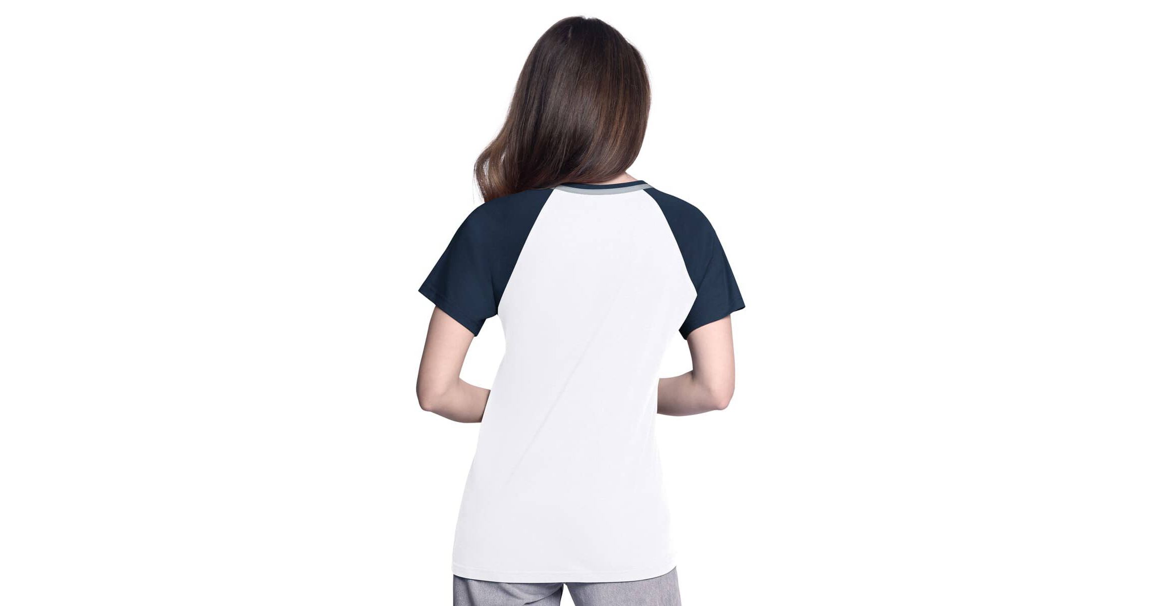 MLB New York Yankees Ball Park Raglan V-Neck T-Shirt