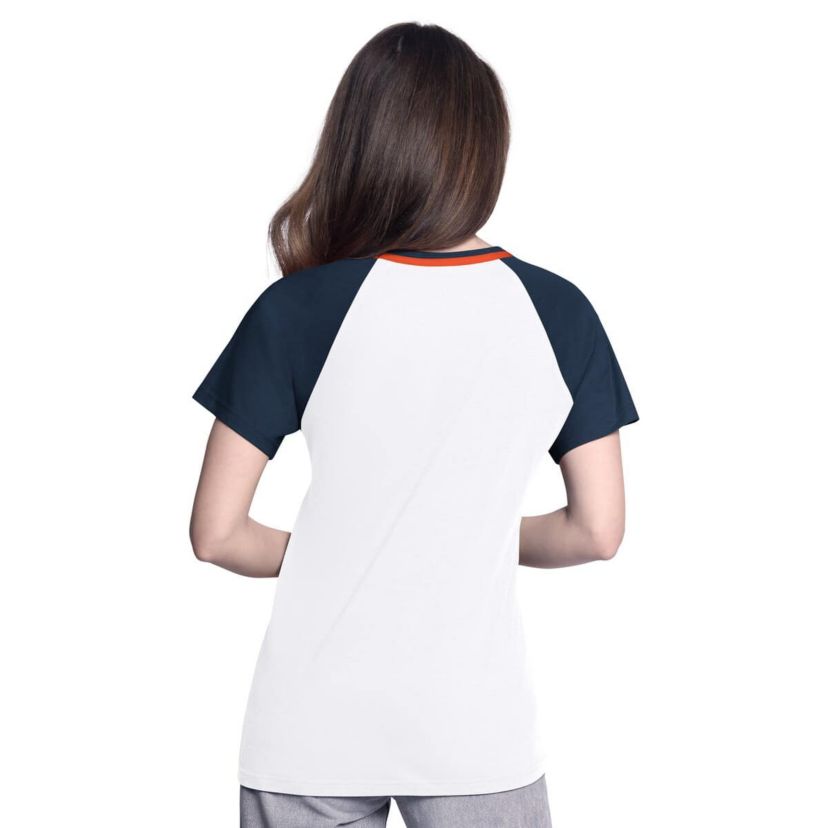 MLB Houston Astros Ball Park Raglan V-Neck T-Shirt