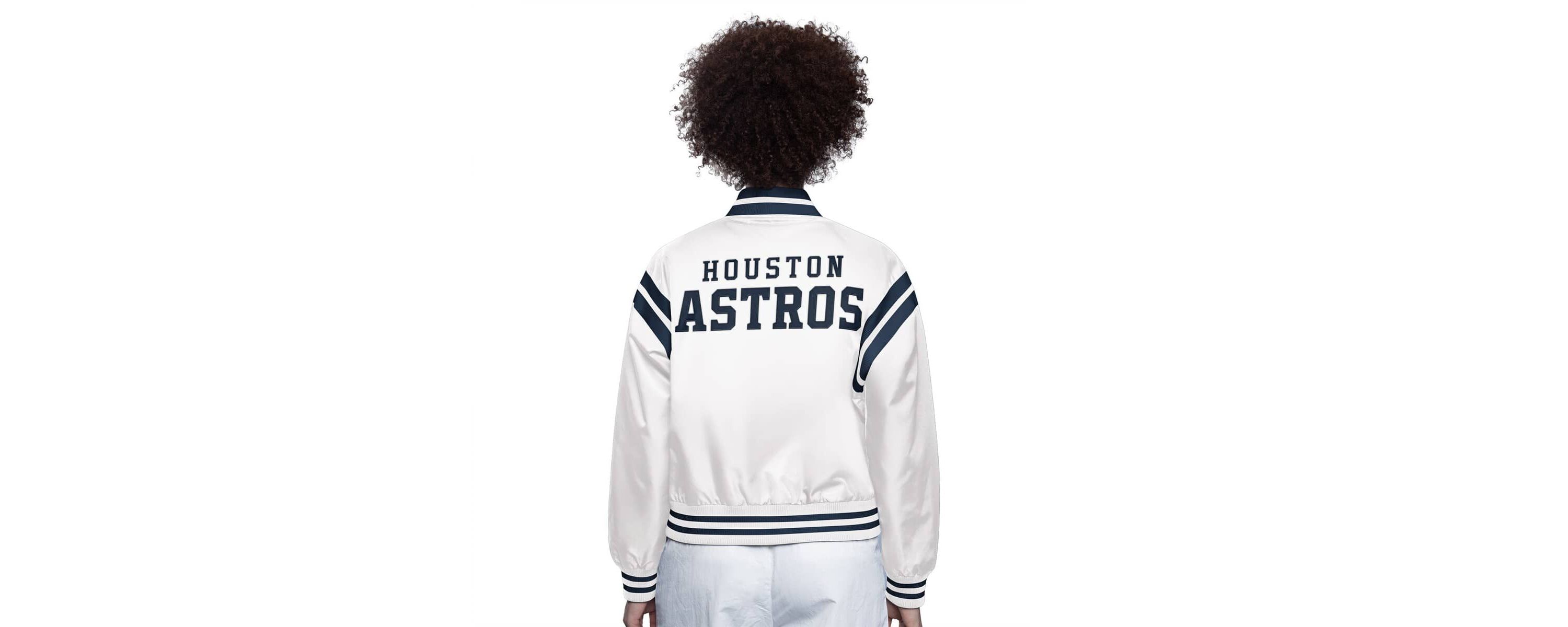MLB Houston Astros Full Count Full-Snap Varsity Jacket