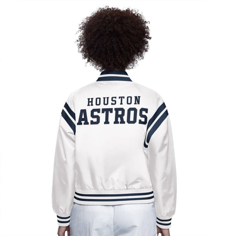 MLB Houston Astros Full Count Full-Snap Varsity Jacket