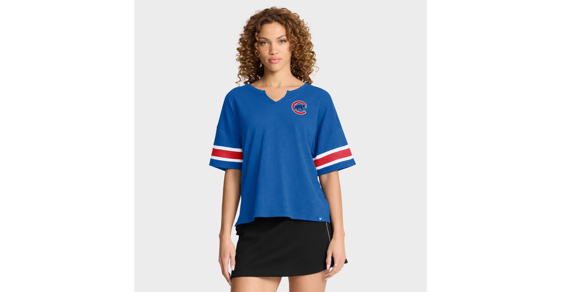 MLB Fanatics Chicago Cubs Curl Route T-Shirt