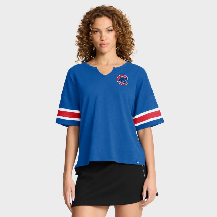 MLB Fanatics Chicago Cubs Curl Route T-Shirt